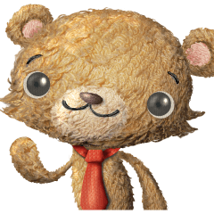 Plush Doll Bear Arashi