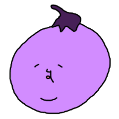 Calm eggplant