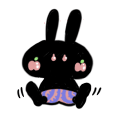 うさぎのりんこちゃんはご機嫌