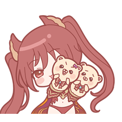 Rage of Bahamut Yuru-Baha Stickers