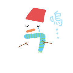 小雪人笑笑