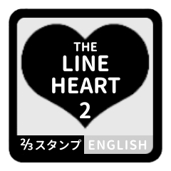 THE LINE HEART 2 [2-3][BLACK][E]