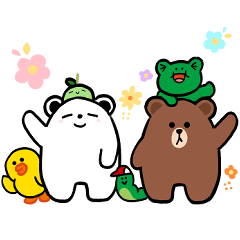 啵熊×BROWN & FRIENDS♪