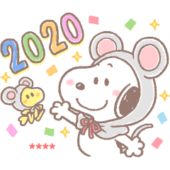 Snoopy CNY Custom Stickers