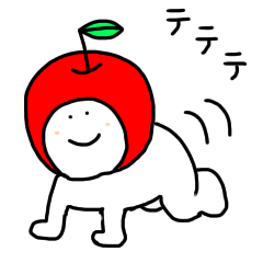 Fuji Apple Sticker