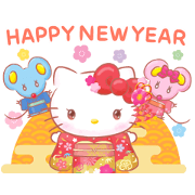 Hello Kitty CNY Stickers