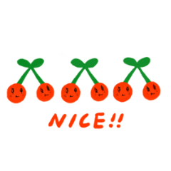 Daily colorful sticker
