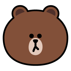 Jump out! Brown emoji