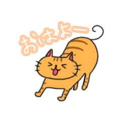 Kuri cat sticker 2