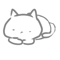 freedom white cat sticker