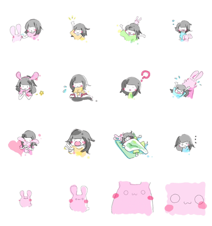 Rabbit & Girl