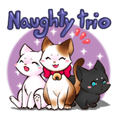 Naughty trio
