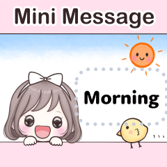 Cute girl Milky!!!    - Mini message -