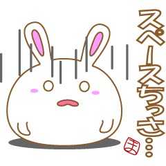 rabbit stickerofmaminko4