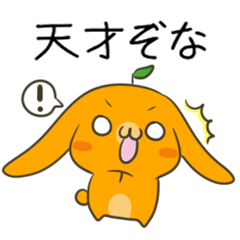 Mikan Bunny of Ehime dialect