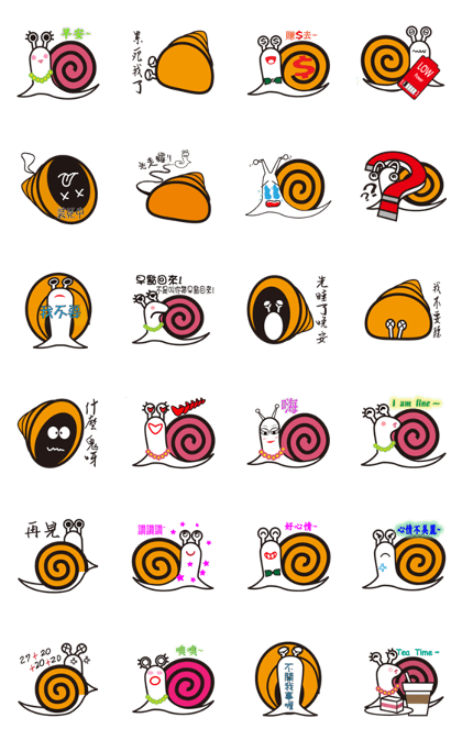 Snail slow life