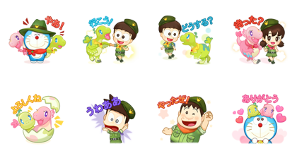 Line Stickers Line Doraemon Park Free Download