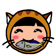 ちーちーステッカー猫