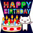 動く お誕生日 お祝いメッセージ Line Store