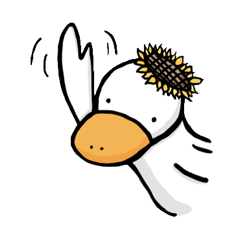 The sunflower duck