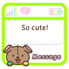 Colourful-Cute-Puppy (Mobile Screen)