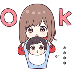ジャージちゃんとベビーくん(カスタム)