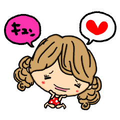 感情豊かな女の子モリーちゃん Vol.4 - LINE スタンプ | LINE STORE
