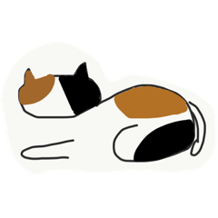 ^._.^   Two-dimensional cat