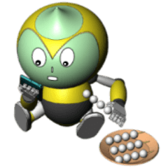 Bee Robot Chubby Round