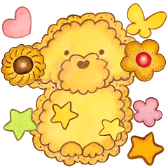 COOKIE POODLE STICKERS