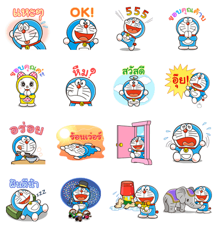 Doraemon in Thailand