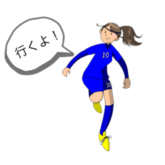 女子サッカー①