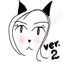 Short hair cat girl (version 2)