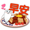 Cute seals and delicious food