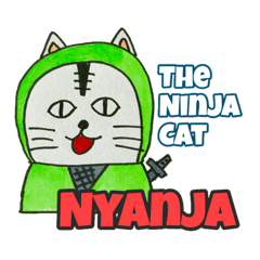 Nyanja the ninja cat English ver.