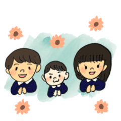 Koyama family sticker