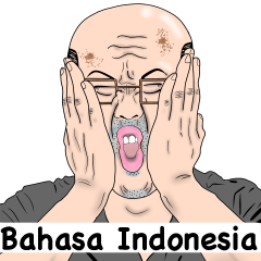 a real bald man (Bahasa Indonesia)