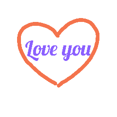 Heart special text