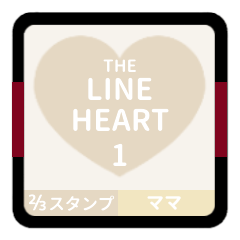 THE LINE HEART 1 [2-3][WHITE][M]
