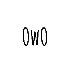 OwO pack – LINE stickers | LINE STORE