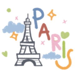 Paris in pastel