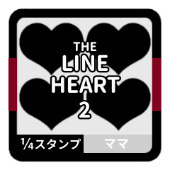 THE LINE HEART 2 [1-4][BLACK][M]