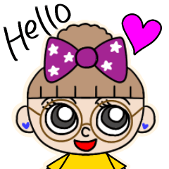 Cute dango girl Sticker3