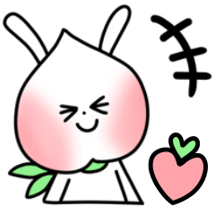 peach &rabbit