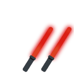 Cyalume - red x red