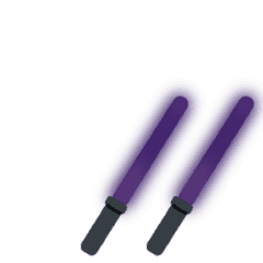 Live Cyalume - purple x purple