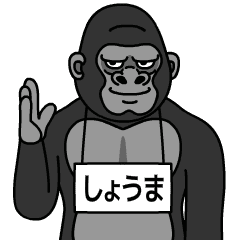 shouma is gorilla