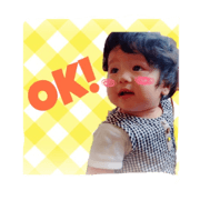 my baby manato's sticker