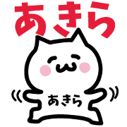 NAME Sticker AKIRA !!!