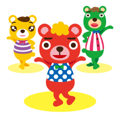 The Comfortable and Colorful Bears